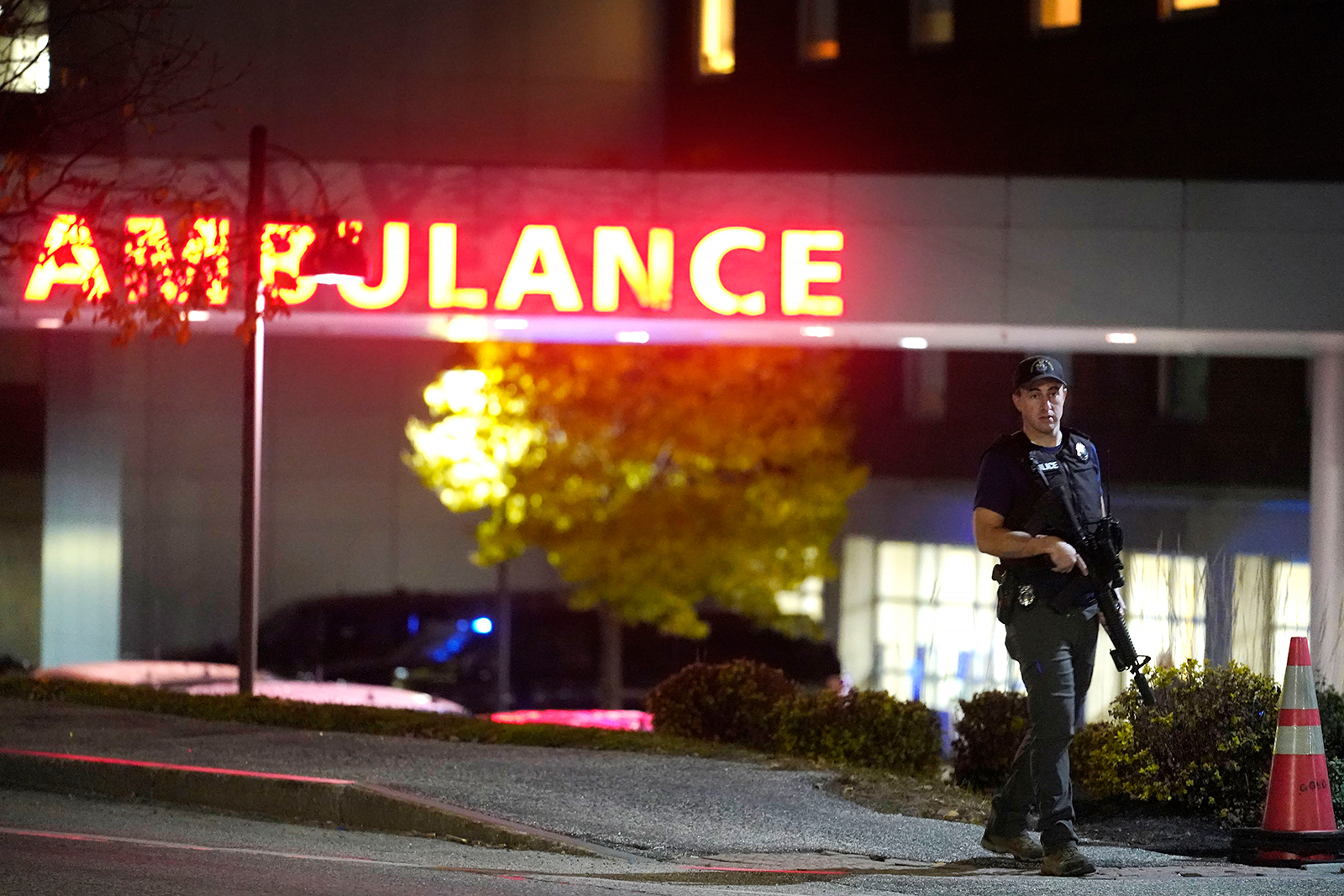 Mass Shooting Maine Police Patrol